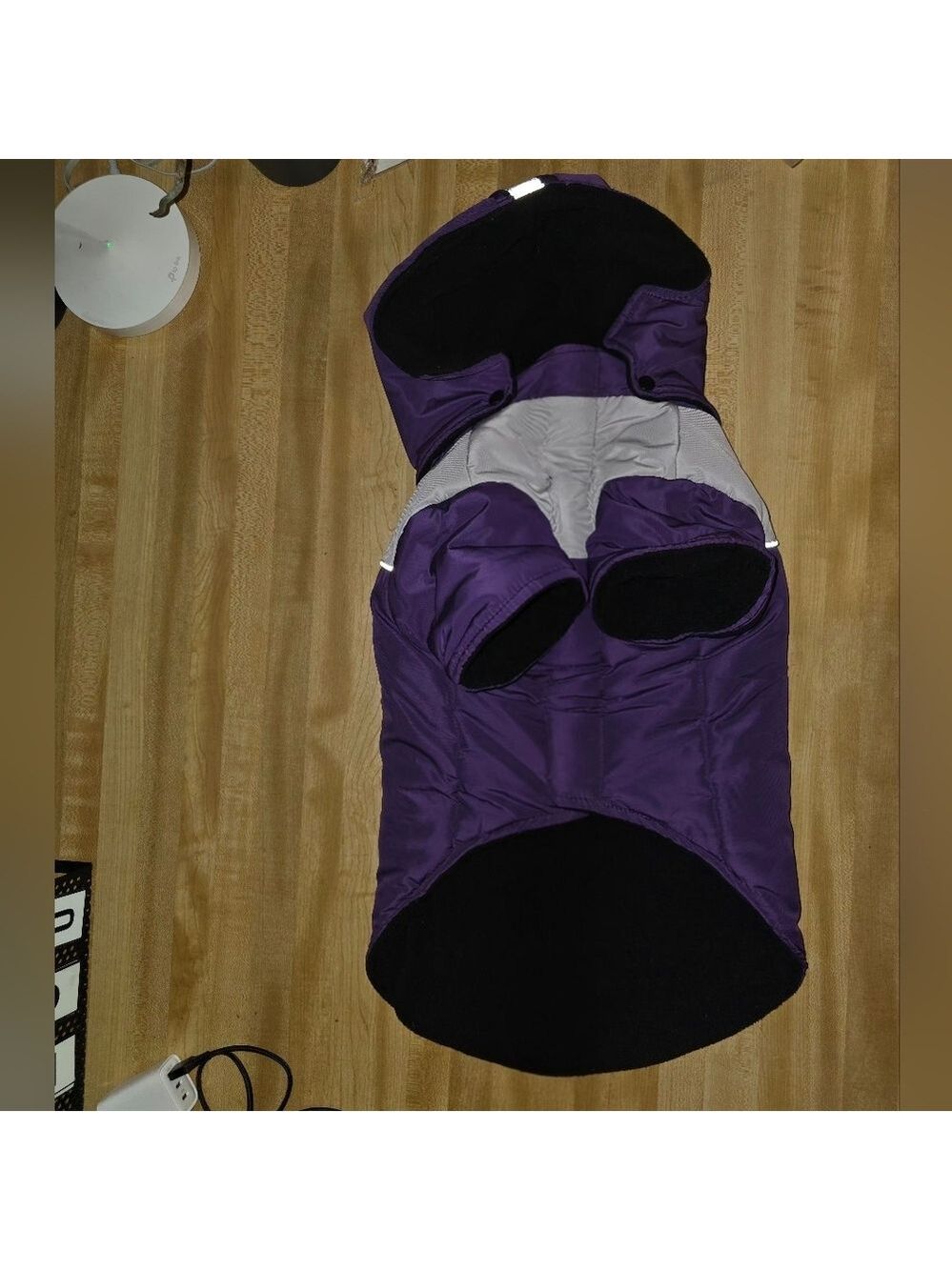 Dog Jacket Large Purple Gray #DGC11 - Picture 3 of 8